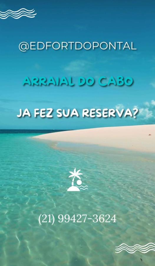 Apartament Fort Do Pontal - Apto Na Praia Grande - Arraial Do Cabo Rj Zewnętrze zdjęcie